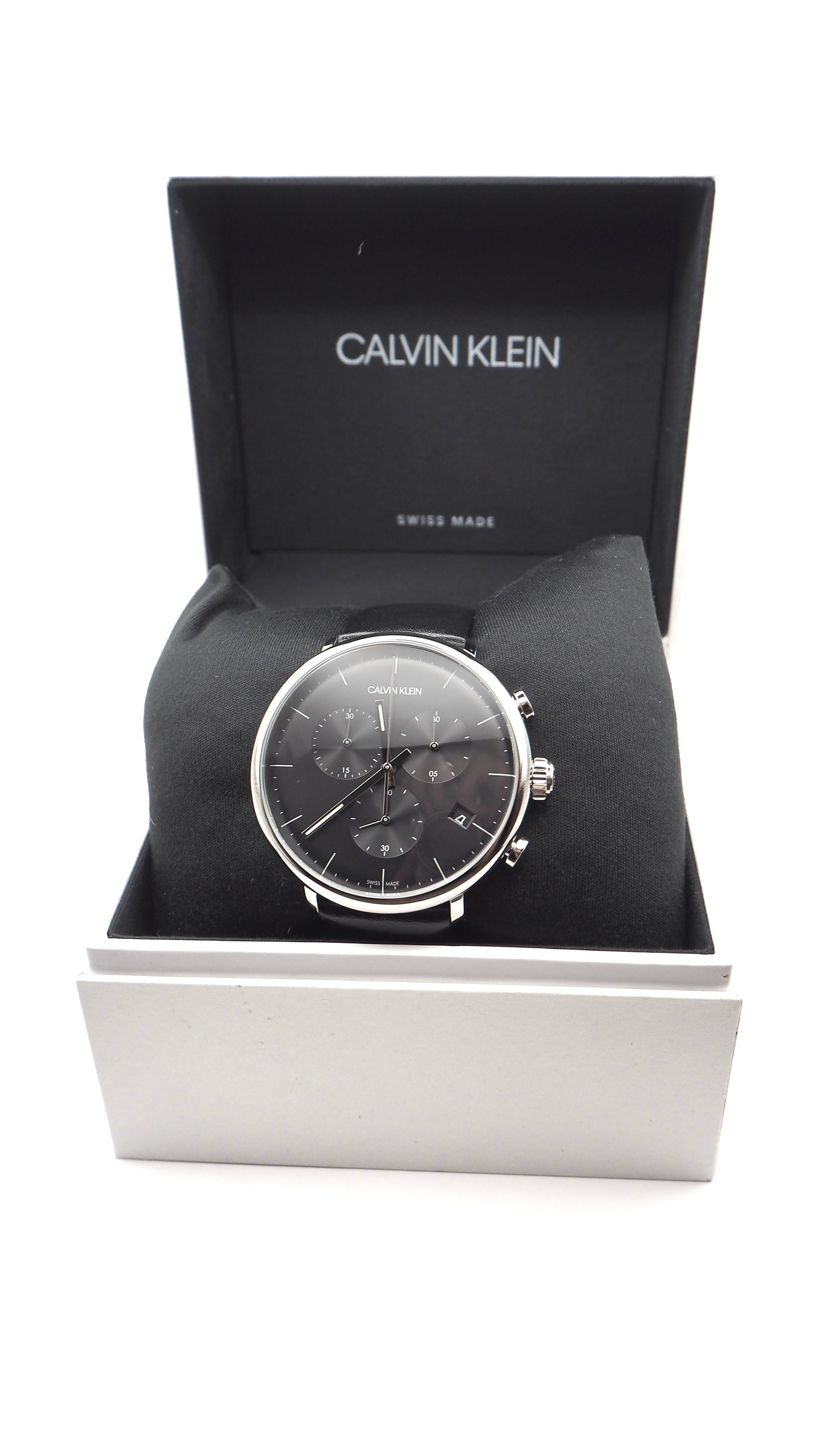 Calvin Klein Chronograph K8M271C1 Herrenuhr Edelstahl Neu OVP