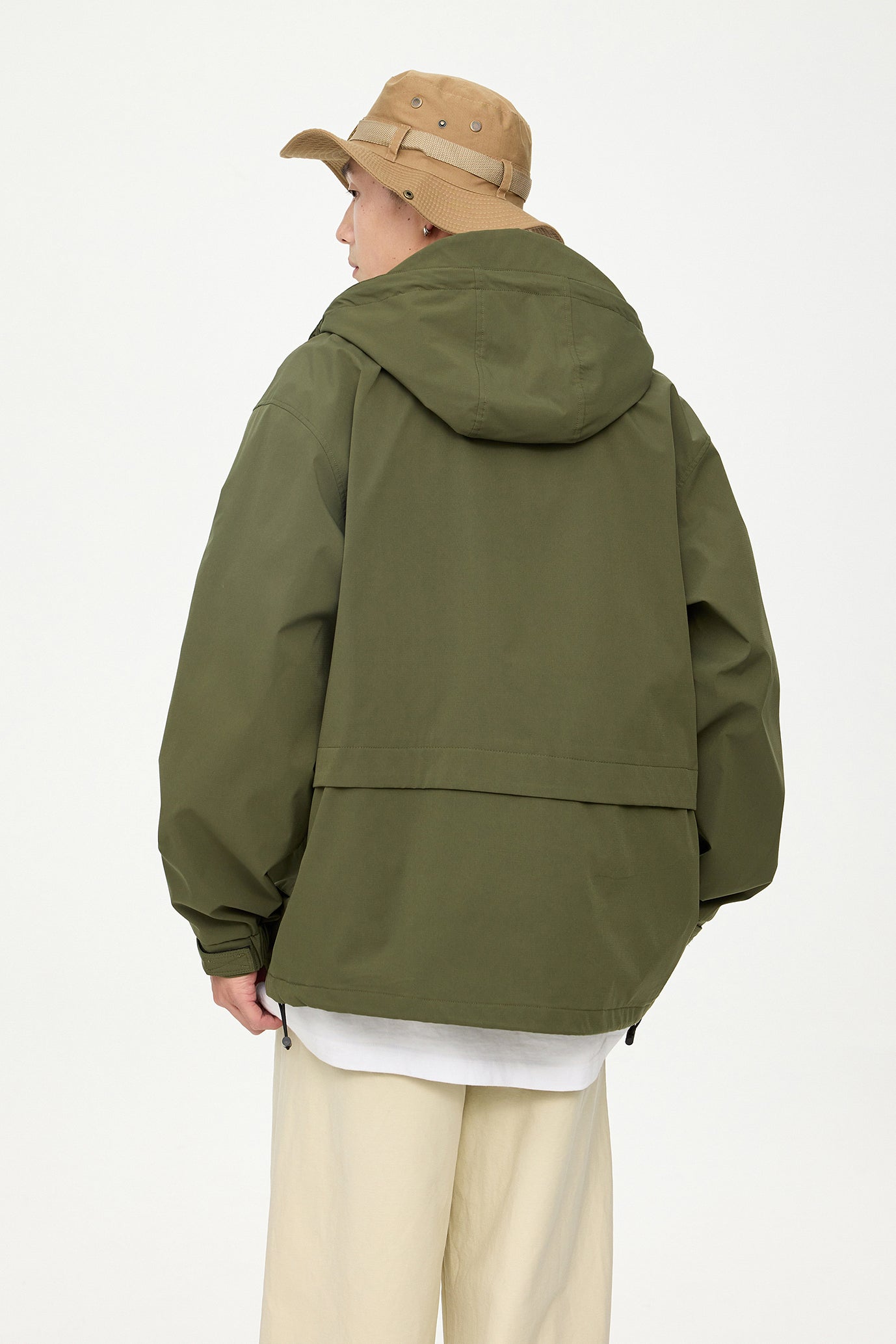 Men's Waterproof Jacket in Olive