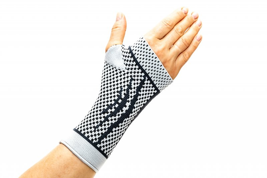 Bandaj pentru încheietura mâinii cu întăritură din silicon, stabil și confortabil – AT53044