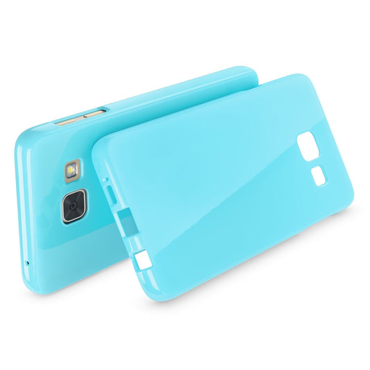 NALIA Galaxy A5 Hülle Ultra Slim Silikon Jelly Case - Größe Türkis