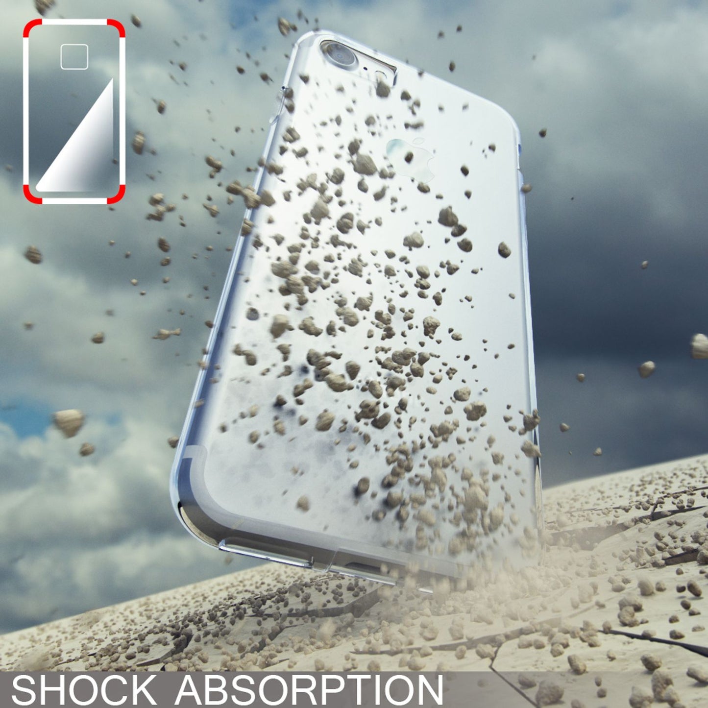 Husă de telefon mobil NALIA pentru iPhone SE 2022 / SE 2020 / 8 / 7, husă din silicon