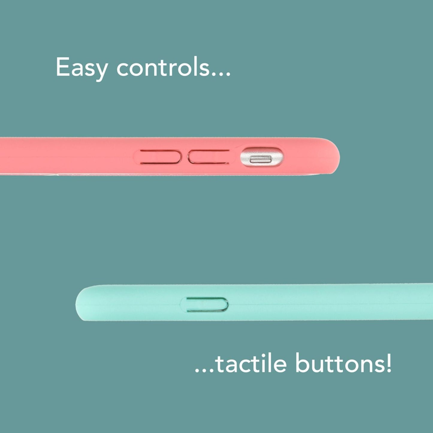 NALIA Handyhülle iPhone 6/6S Slim Back Case - Dünn Zweiteilig Stoßfest Kompatibel