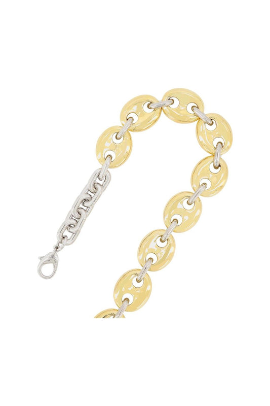 X Eight Neck Necklace - Paco Rabanne - Gold/Silver - Metal