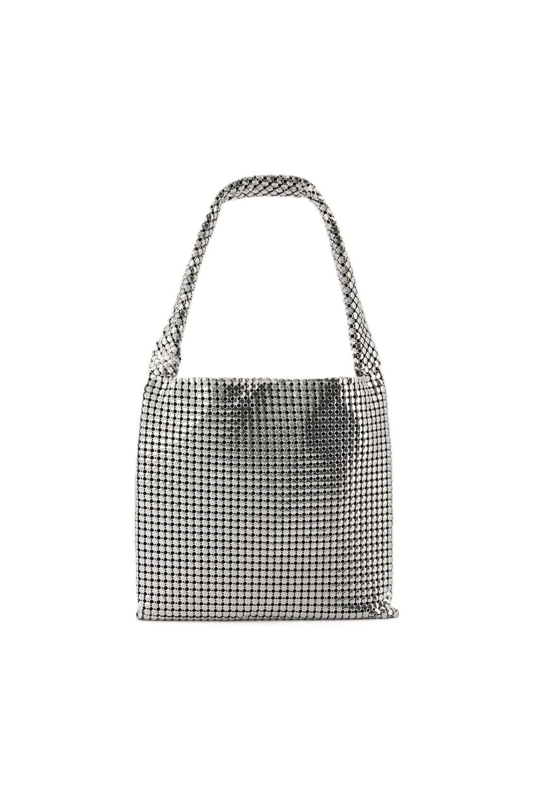 Schultertasche Medium Silver Pixel - Rabanne - Aluminium - Silber