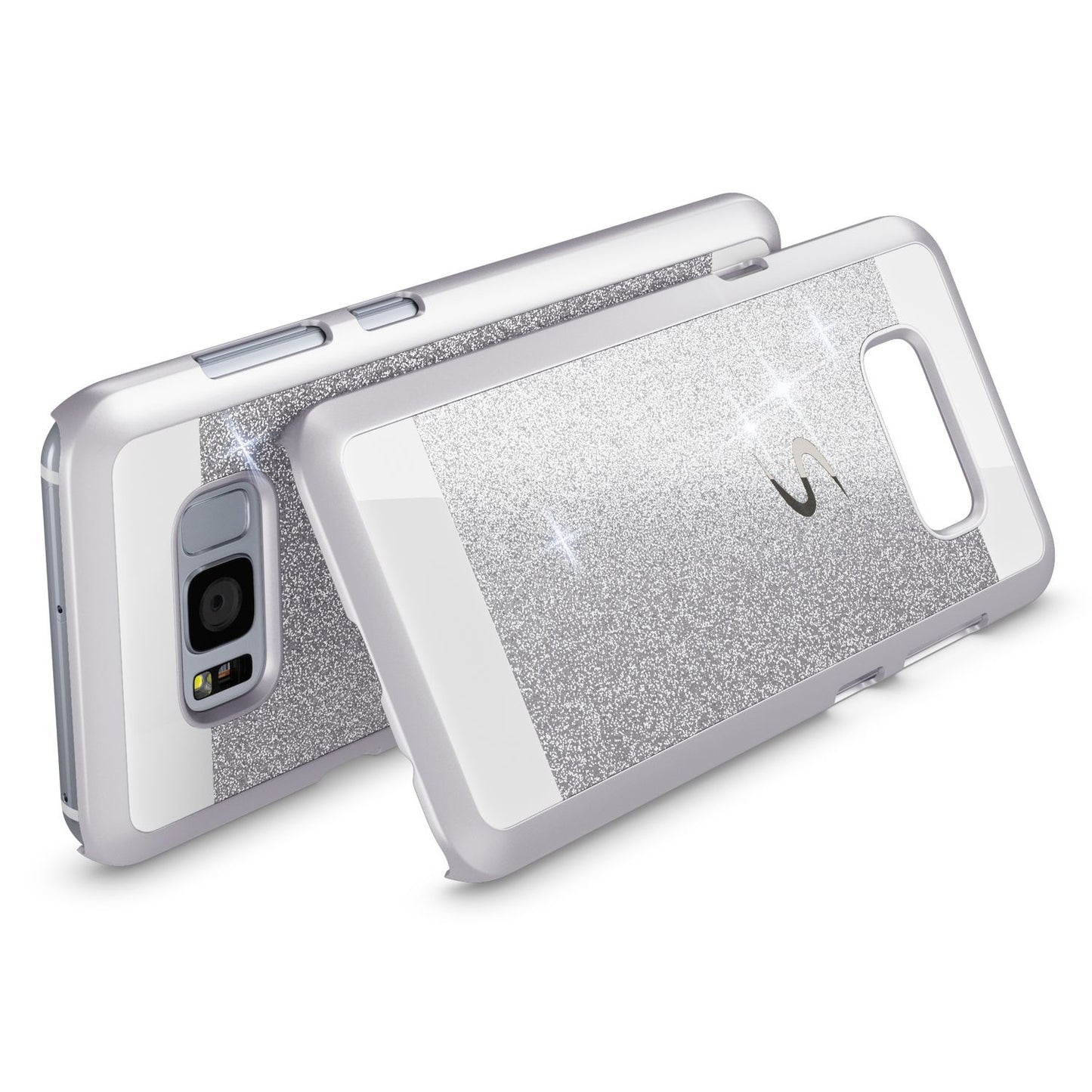 Samsung Galaxy S8 Plus Hülle Handyhülle von NALIA, Glitzer Case Schutzhülle Cover