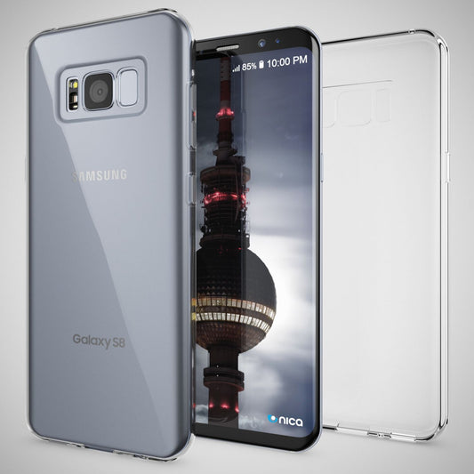 Samsung Galaxy S8 Handy Hülle von NALIA, Silikon Case Cover Transparent Bumper