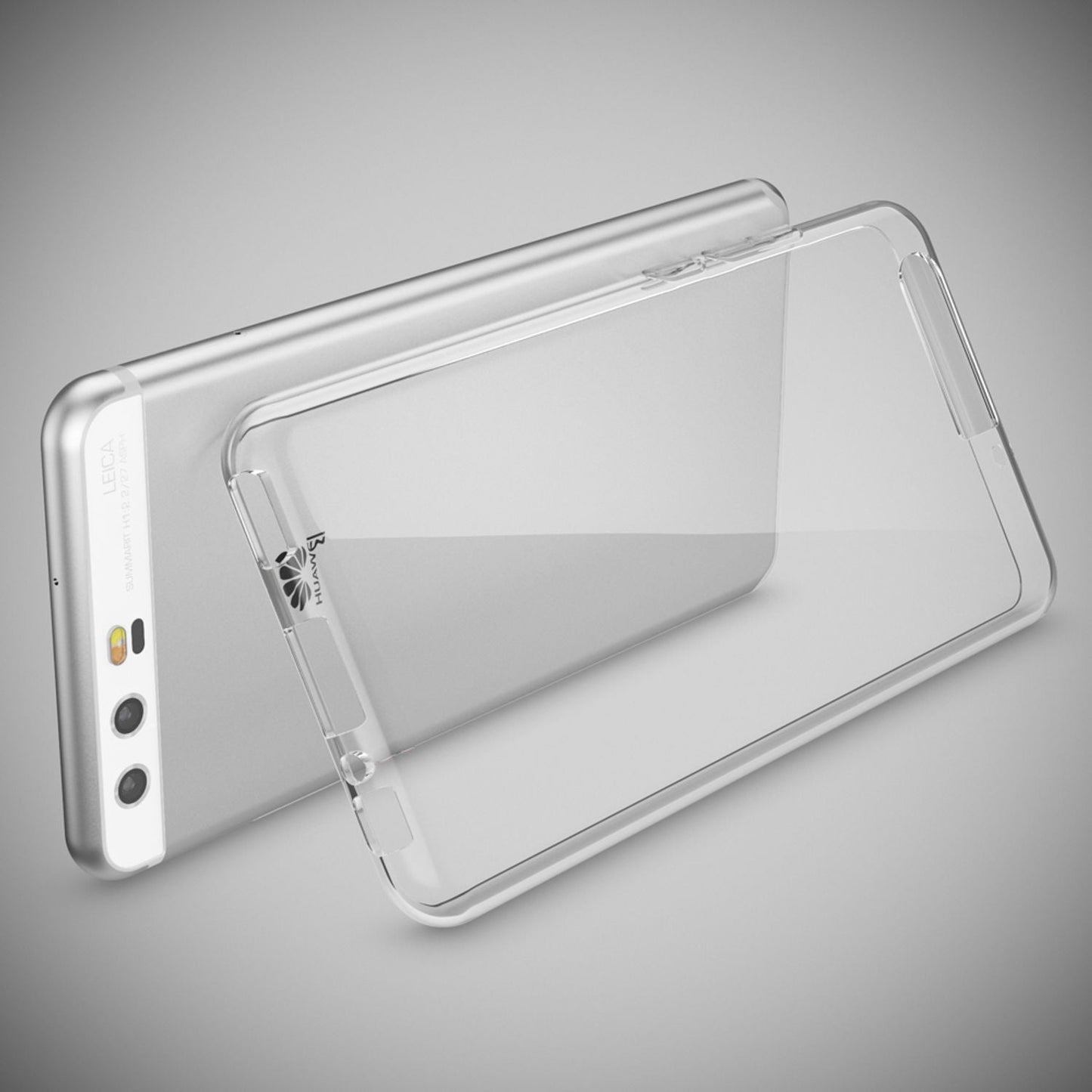 NALIA Huawei P10 Hülle AirFlex - Transparente Klarheit Dicke 0,3 mm Passform Huawei P10 Stoßfest