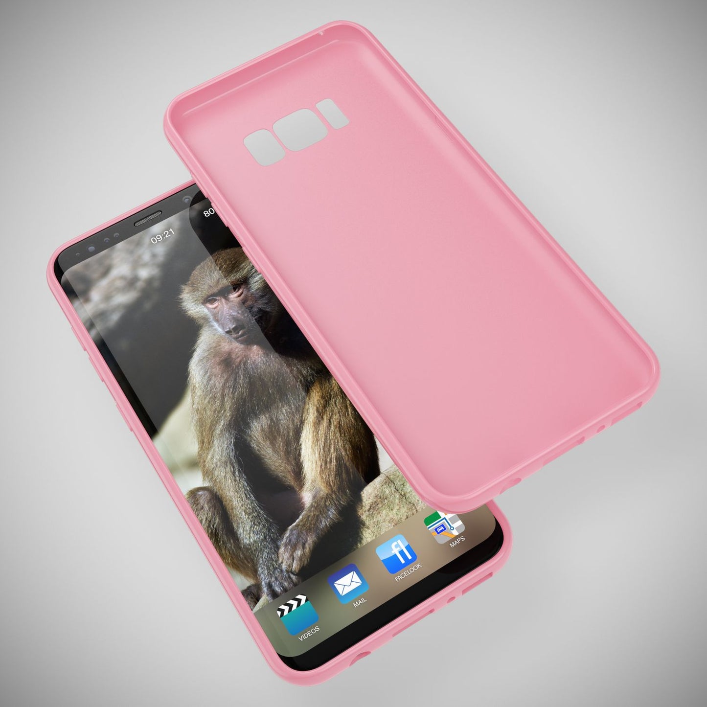 Samsung Galaxy S8 Hülle Handyhülle von NALIA, Slim Silikon Cover TPU Jelly Case