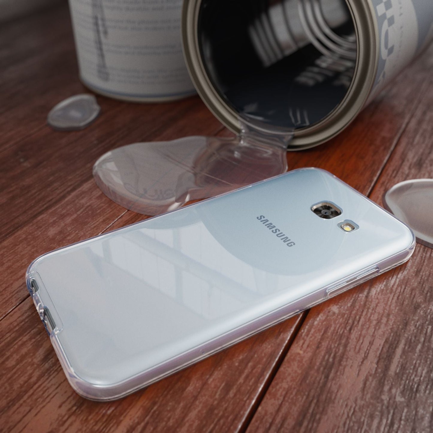 NALIA Protecție Completă Samsung Galaxy A5 - TPU Subțire, Potrivire Perfectă