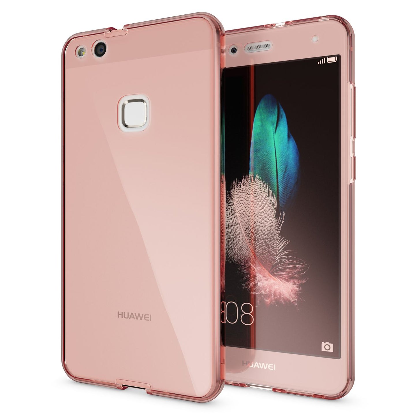 Carcasă Huawei P10 Lite, extra subțire, transparentă, cu protecție la 360 de grade - silicon de înaltă calitate, potrivită perfect