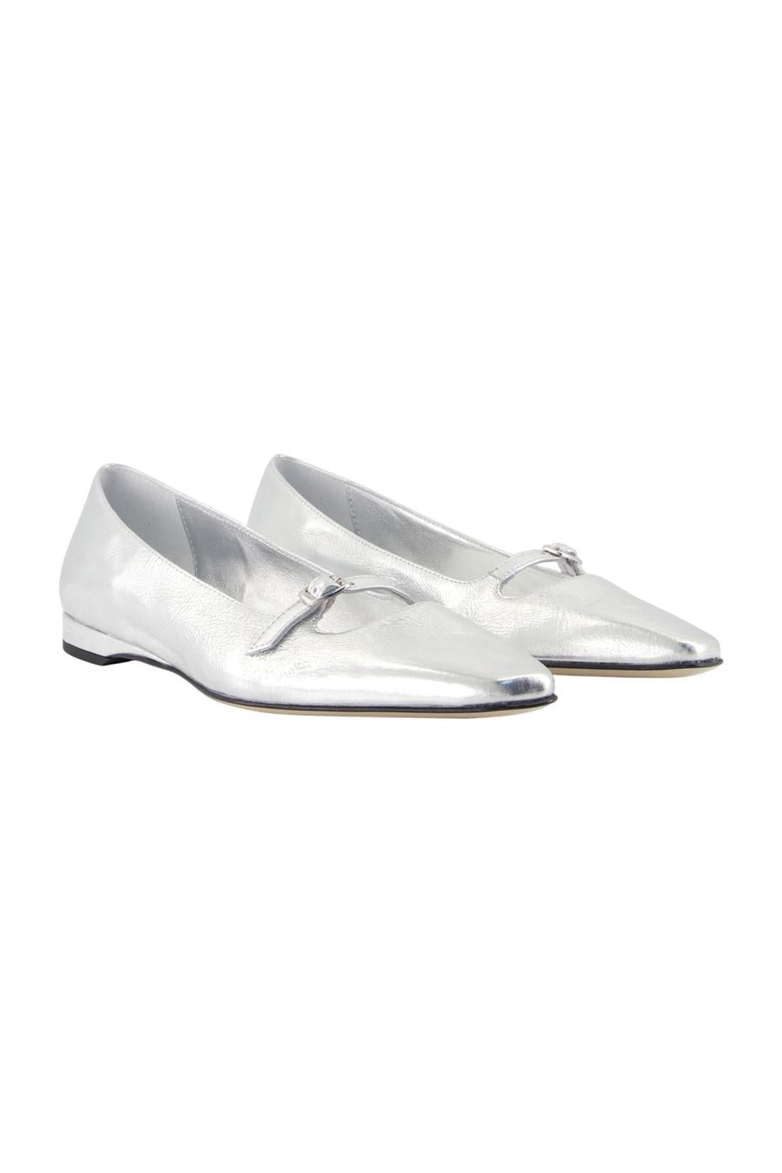 Emilie Ballerinas - Carel - Leder - Silber