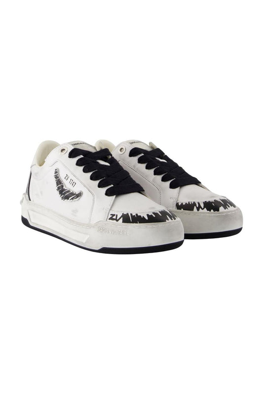 Fly Wings Sneakers - Zadig & Voltaire - Leder - Weiß