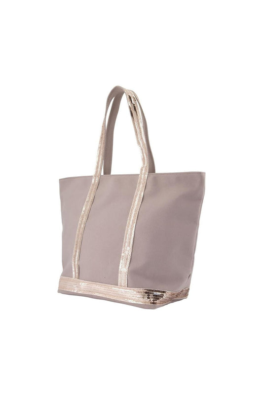 Cabas M Zipper - Vanessa Bruno - Baumwolle - Neutral