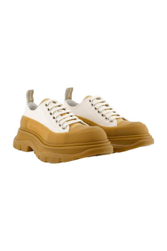 Tread Sneakers - Alexander McQueen - Leder - Beige