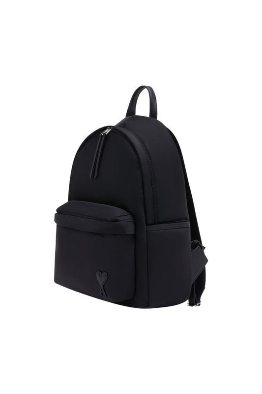 Marcel Rucksack - AMI Paris - Nylon - Schwarz