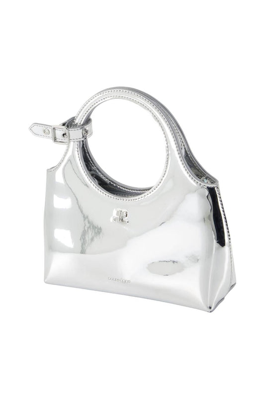 Mini Holy Day Mirror Handtasche - Courreges - Synthetik - Silber