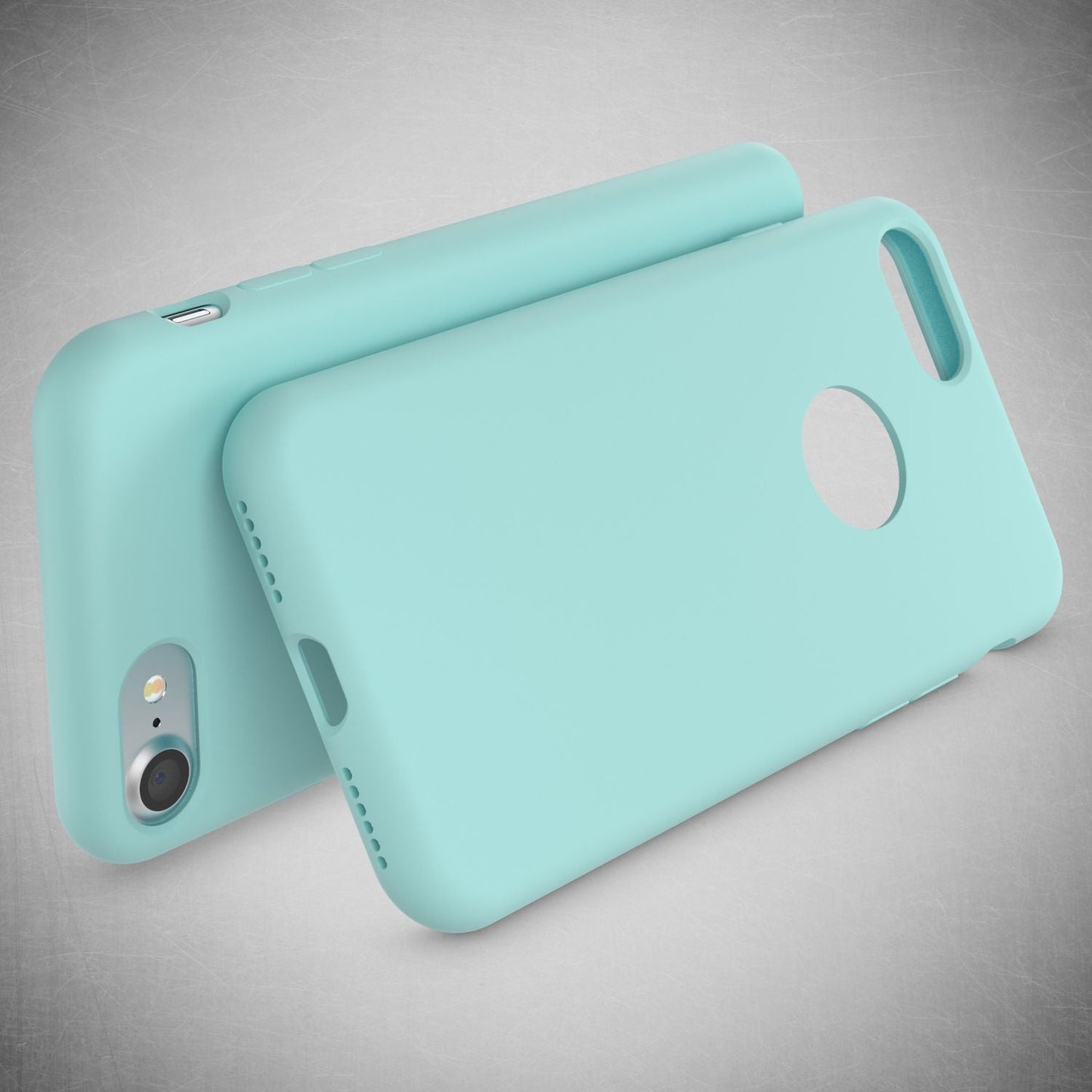 Apple iPhone 7 Liquid Silikon Handy Hülle von NALIA, weiches Hard Cover Case Dünn