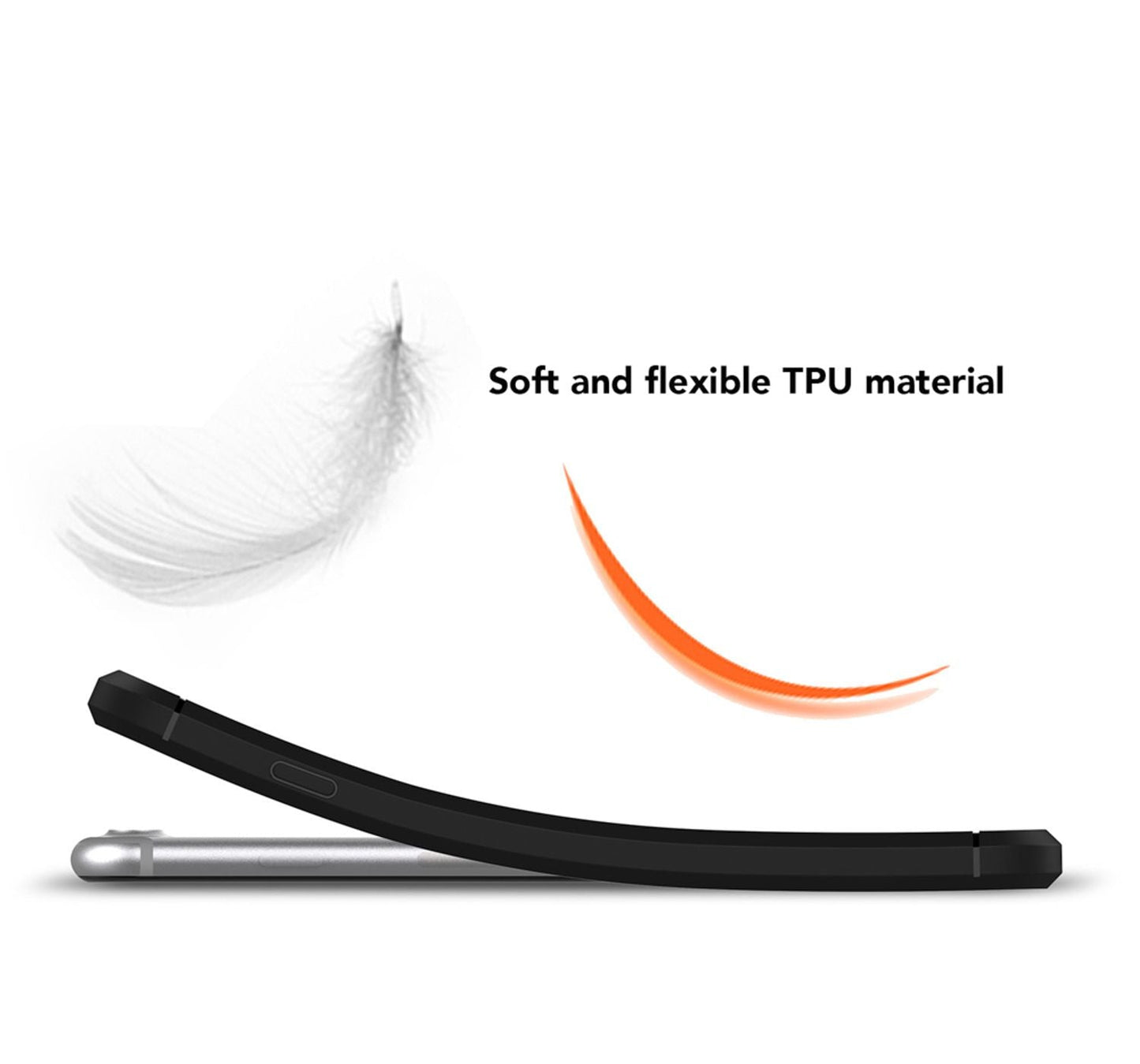 NALIA Design Case für Apple iPhone 7 Plus / iPhone 8 Plus Hülle Karbon Optik