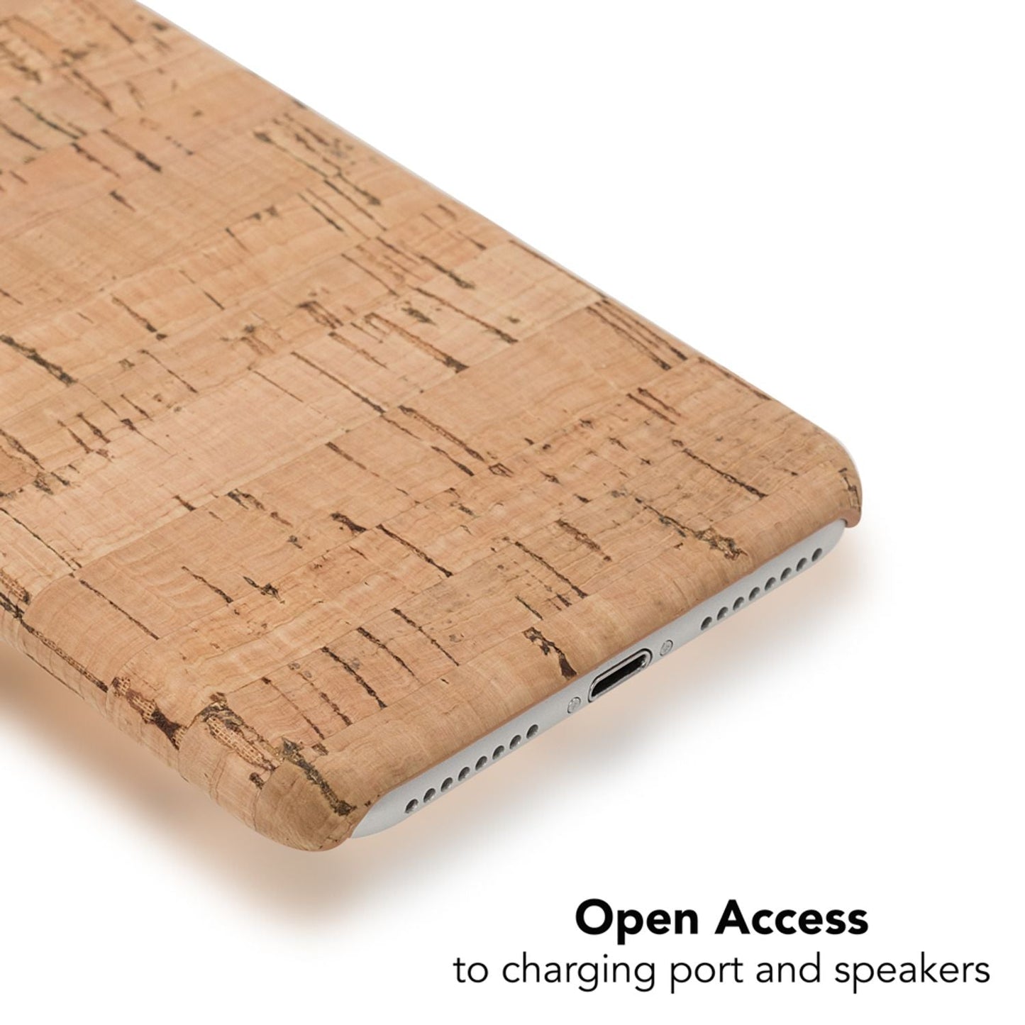 Apple iPhone 8 Plus / 7 Plus Kork Hülle Handyhülle von NALIA, Hard Case Cover