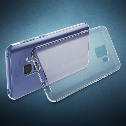 Etui przezroczyste do Samsunga Galaxy S9 AirFlex Ultra Clear z ekranem prywatności o wysokiej rozdzielczości Premium - przezroczyste TPU silikonowe