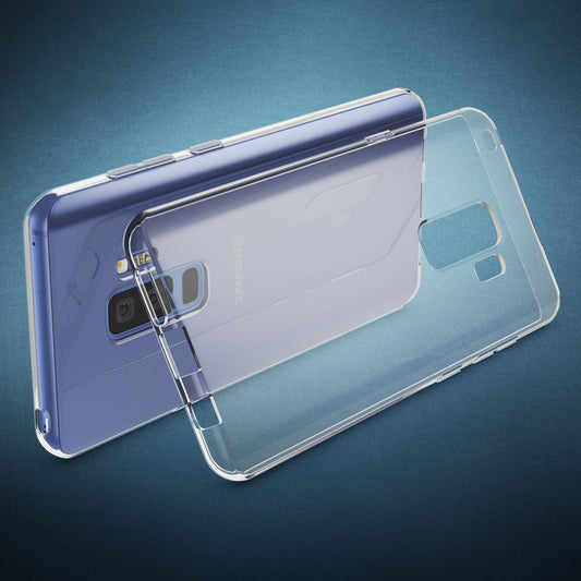 Husă transparentă NALIA AirFlex - Dimensiuni pentru Galaxy S9 Plus, Grosime 0,7 mm, Material: Silicon