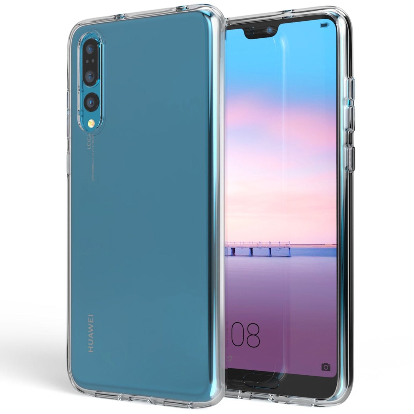 NALIA Huawei P20 Pro Hülle AirFlex Transparente Silikon Schutzhülle - Material Silikon, Transparenz, Schutz