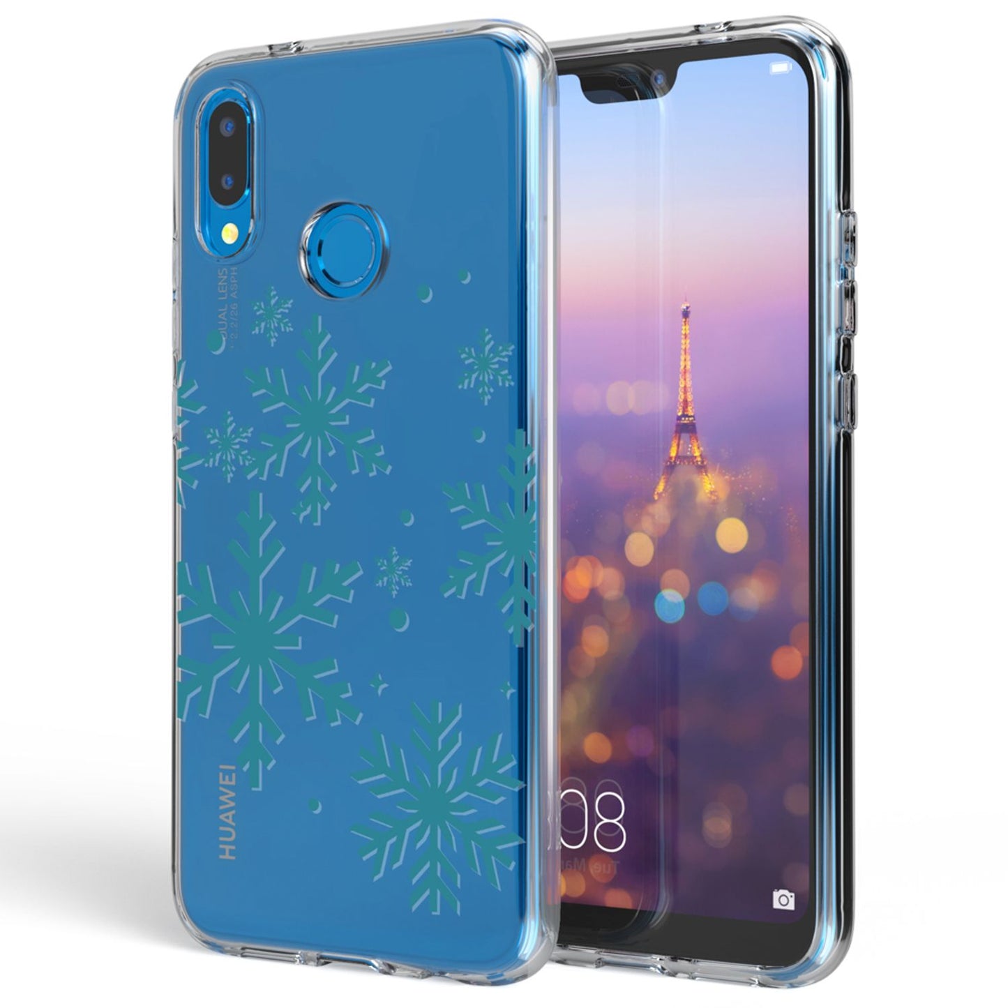 NALIA Huawei P20 Lite Hülle - Dünn Silikon Transparent