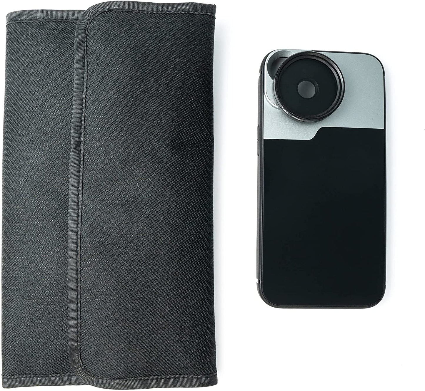 SYSTEM-S ND Filter Set 37 mm Neutraldichte mit Hülle und Tasche für iPhone 14