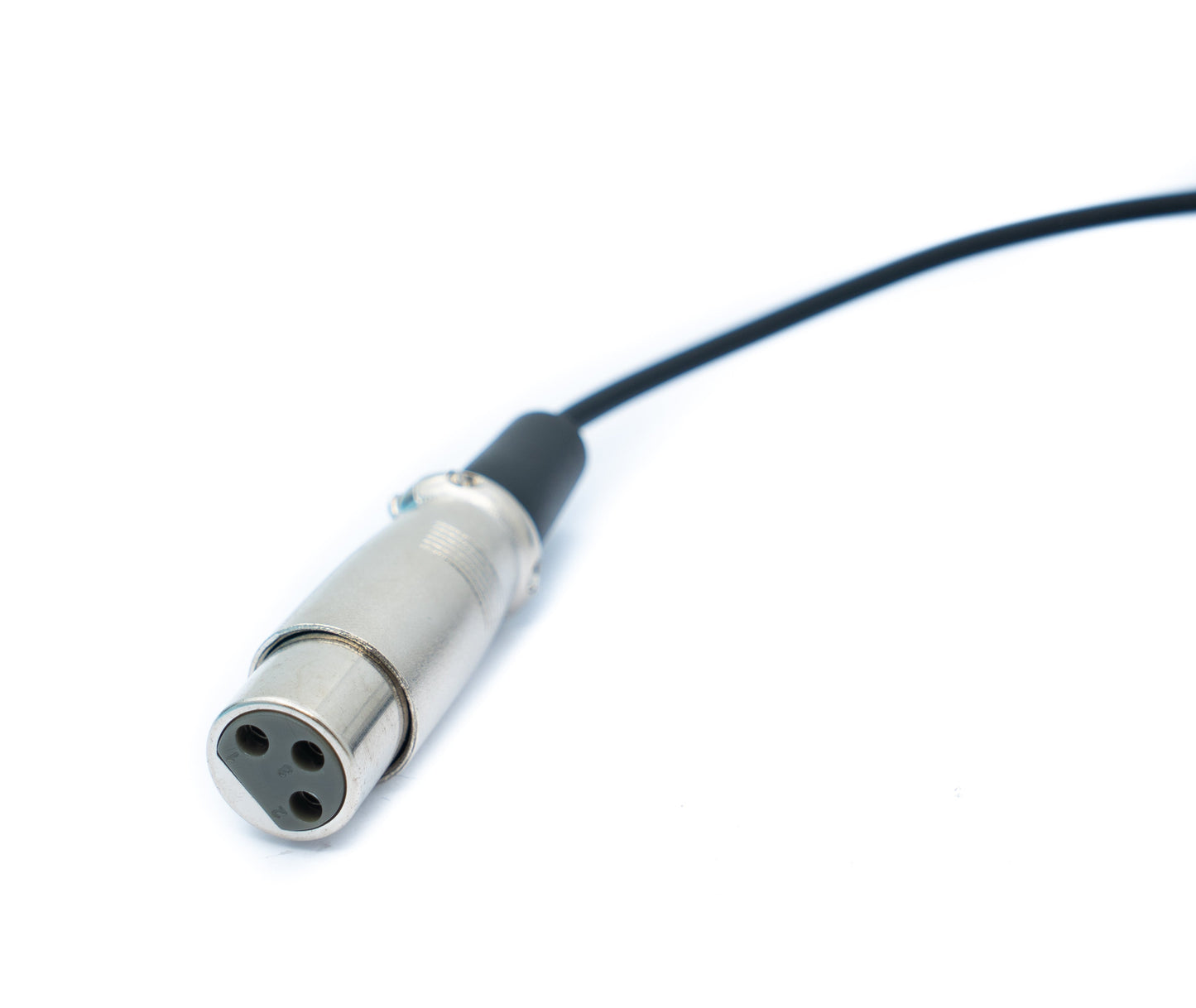 SYSTEM-S Audio Kabel 1,5 m 3.5 mm Klinke Buchse zu XLR 3 polig Buchse AUX Schwarz