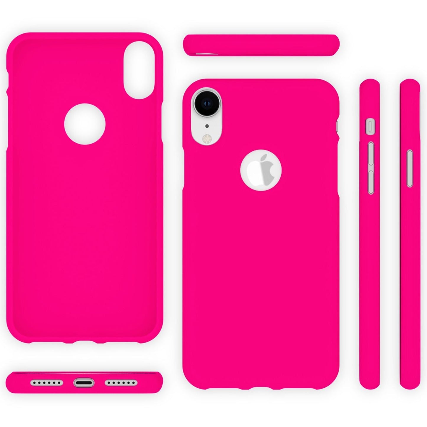 Husă NALIA NeonShock Ultra-Slim pentru iPhone XR - Silicon TPU Culori Neon