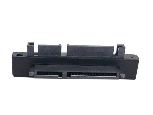System-S Adapter Rechtwinkliger SATA 22Pin 7 + 15 (male) zu SATA 22Pin (female)