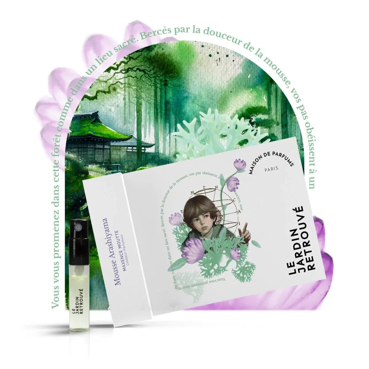 Mousse Arashiyama, Eau de Parfum, Le Jardin Retrouvé