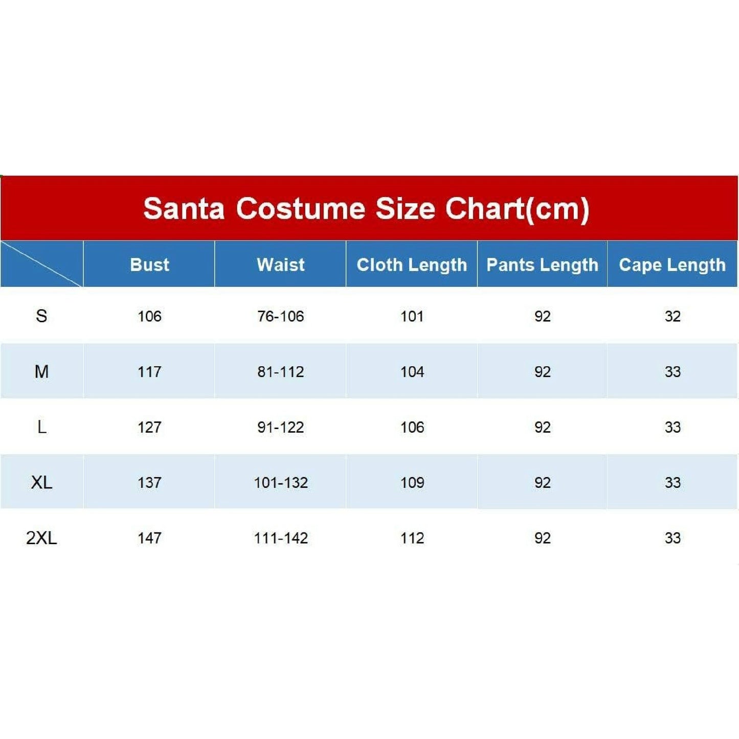 Ahititi Weihnachtsmann Kostüm Deluxe Samt - Größe 2XL Farbe Rot