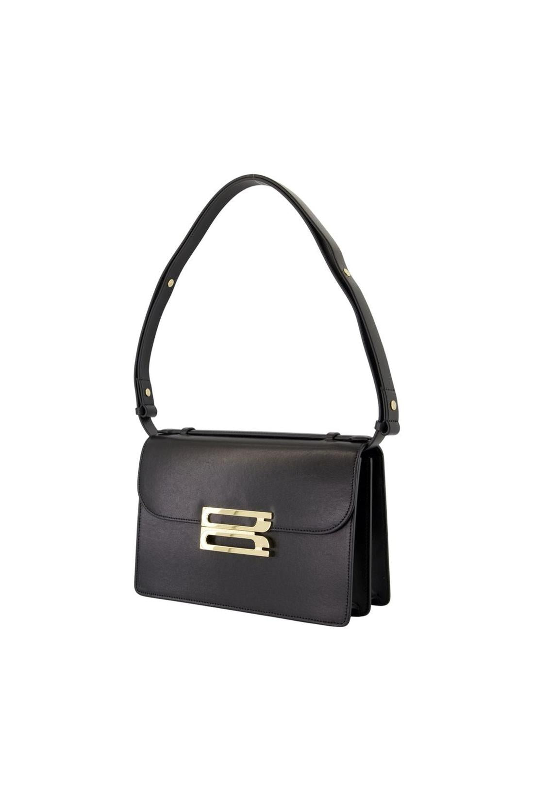 Dorian Schultertasche - Victoria Beckham - Leder - Schwarz