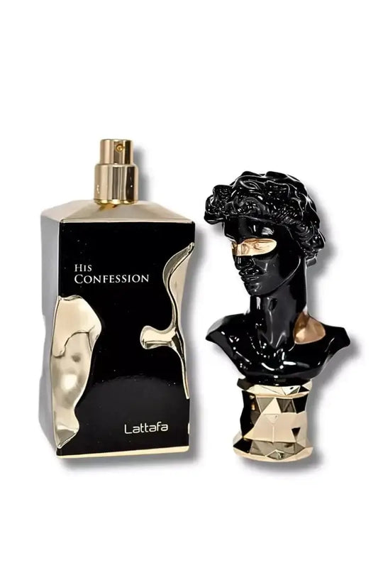 Lattafa His Confession Kraftvoller Duft - 100 ml, Eau de Parfum, Standardflakon