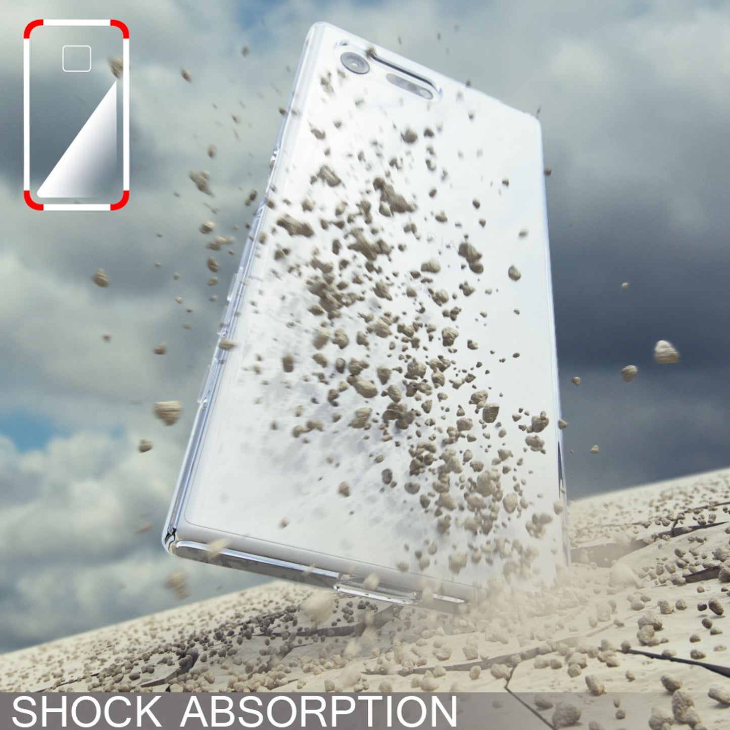 Sony Xperia X Compact Hülle von NALIA, Case Cover Tasche Schutzhülle Handyhülle