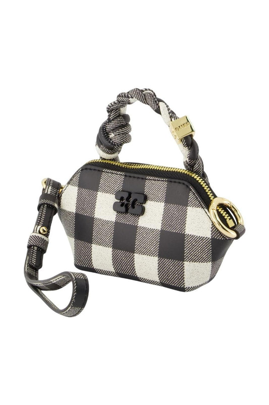 Schlüsselanhänger Bou Nano - Ganni - Leder - Schwarz