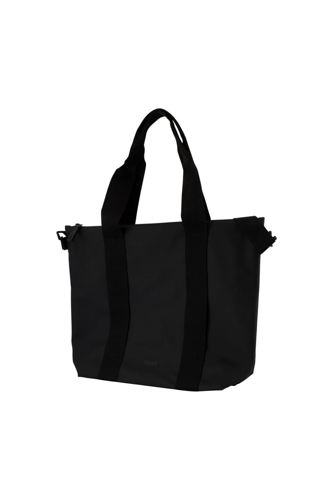 Rucksack 2 Way Tote Backpack Mini W3 - RAINS - Synthetik - Schwarz