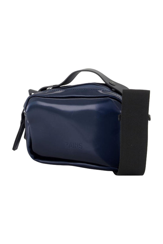 Box Micro W3 Schultertasche - RAINS - Synthetik - Blau