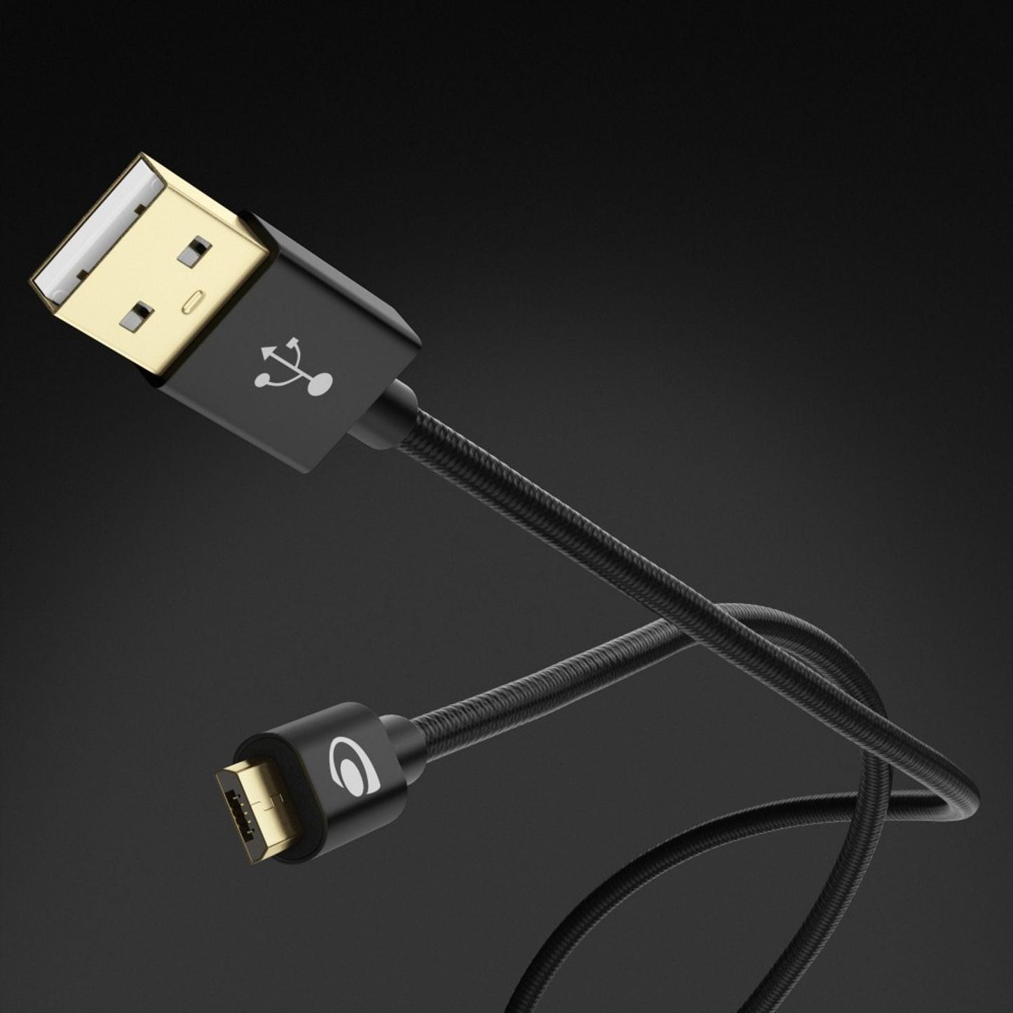 NALIA 3m Micro USB Kabel - 3 m Länge, High Speed Daten, Nylon Geflecht