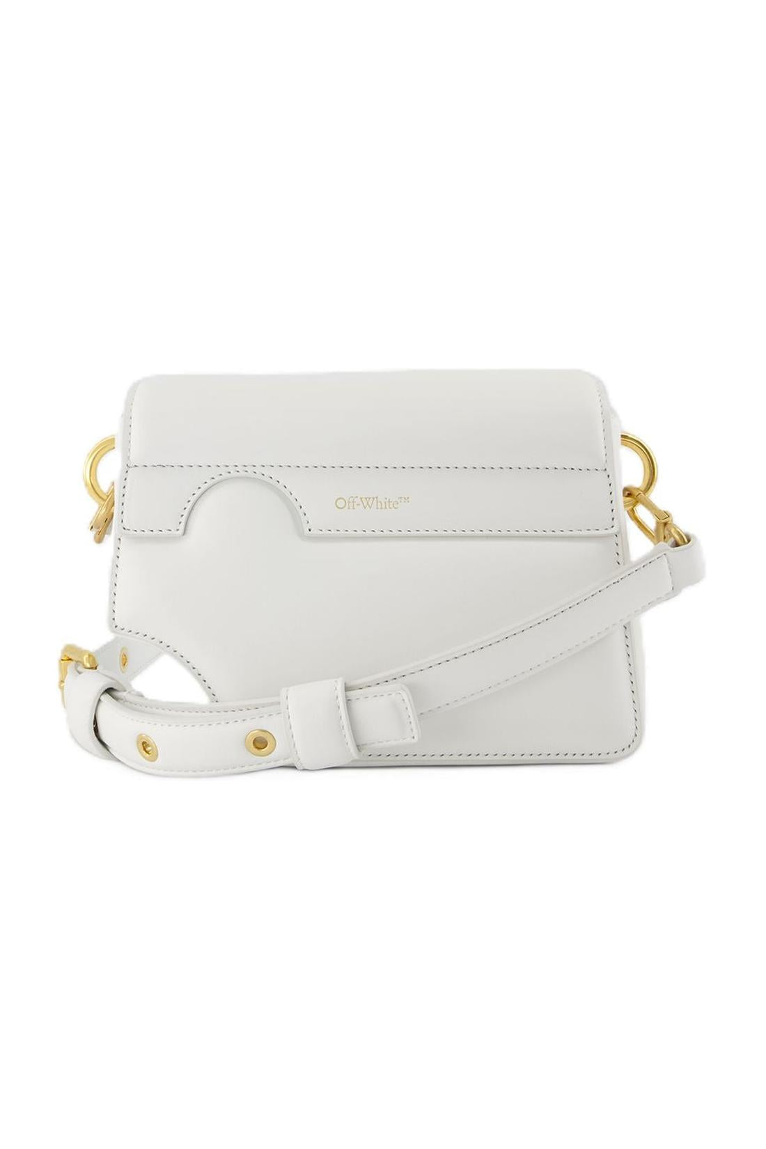 Burrow 22 Crossbody - Off White - White - Leather