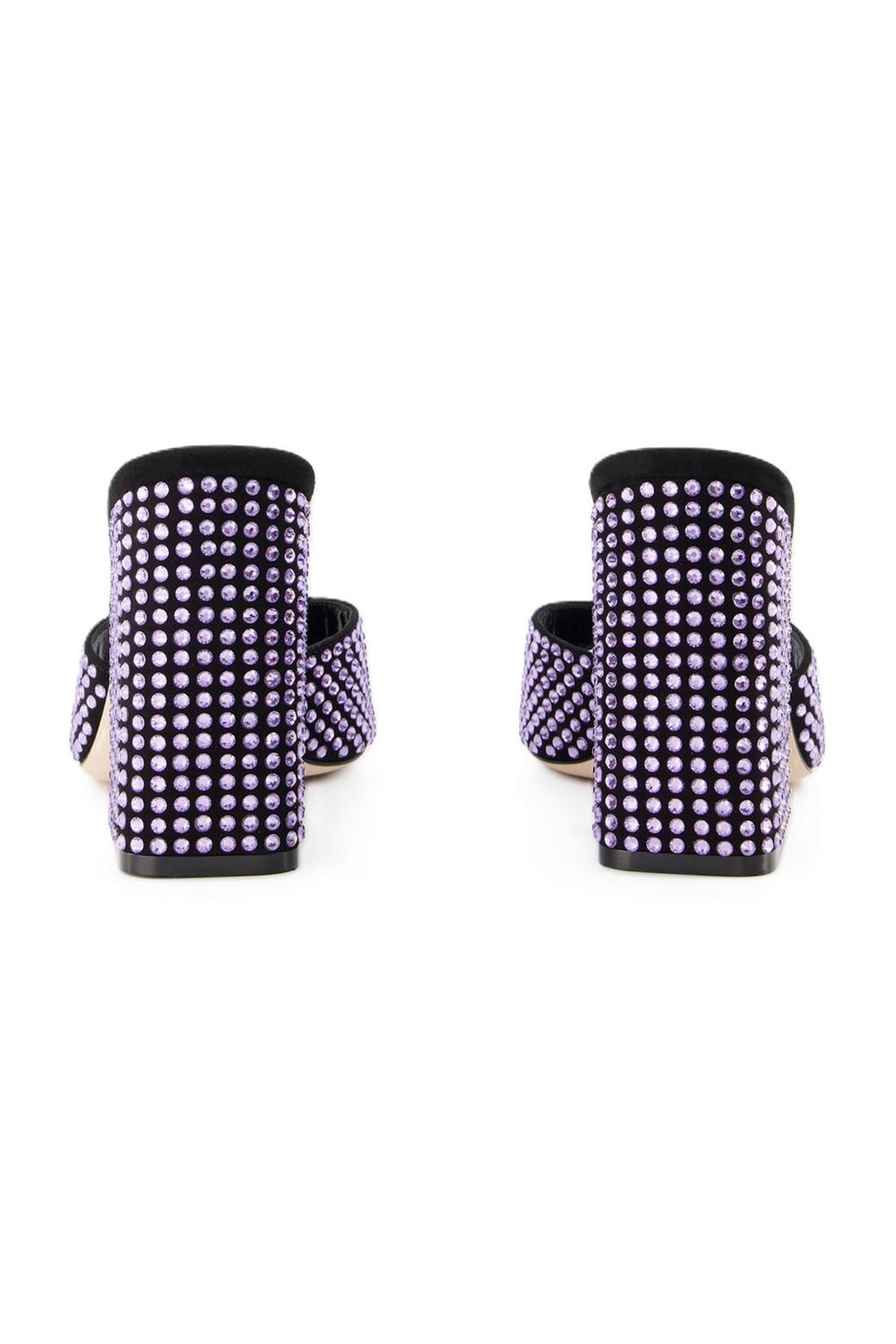 Holly Anja Sandals - Paris Texas - Purple Onyx