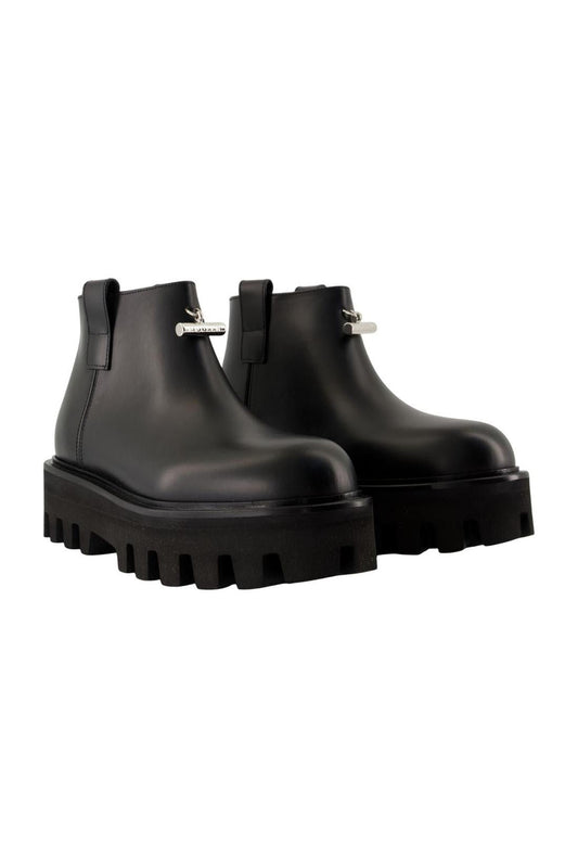 Stiefeletten - Alexander McQueen - Leder - Schwarz