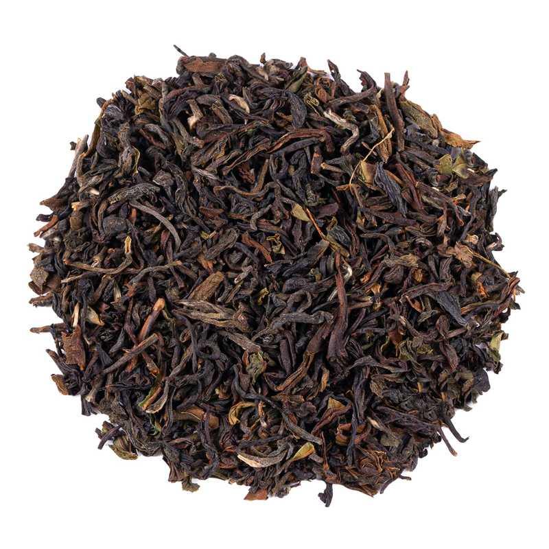 Ceai negru Teekrone Darjeeling FTGFOP 1 Second Flush - pachet de 100 g, cafeină medie, frunze fine