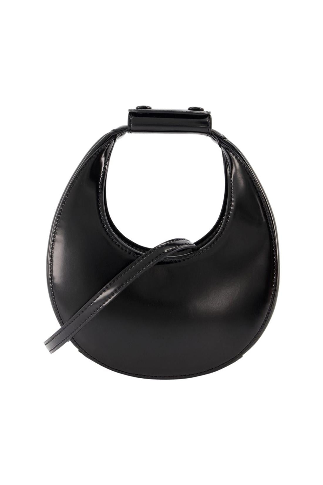 Good Night Moon Handtasche - Staud - Leder - Schwarz