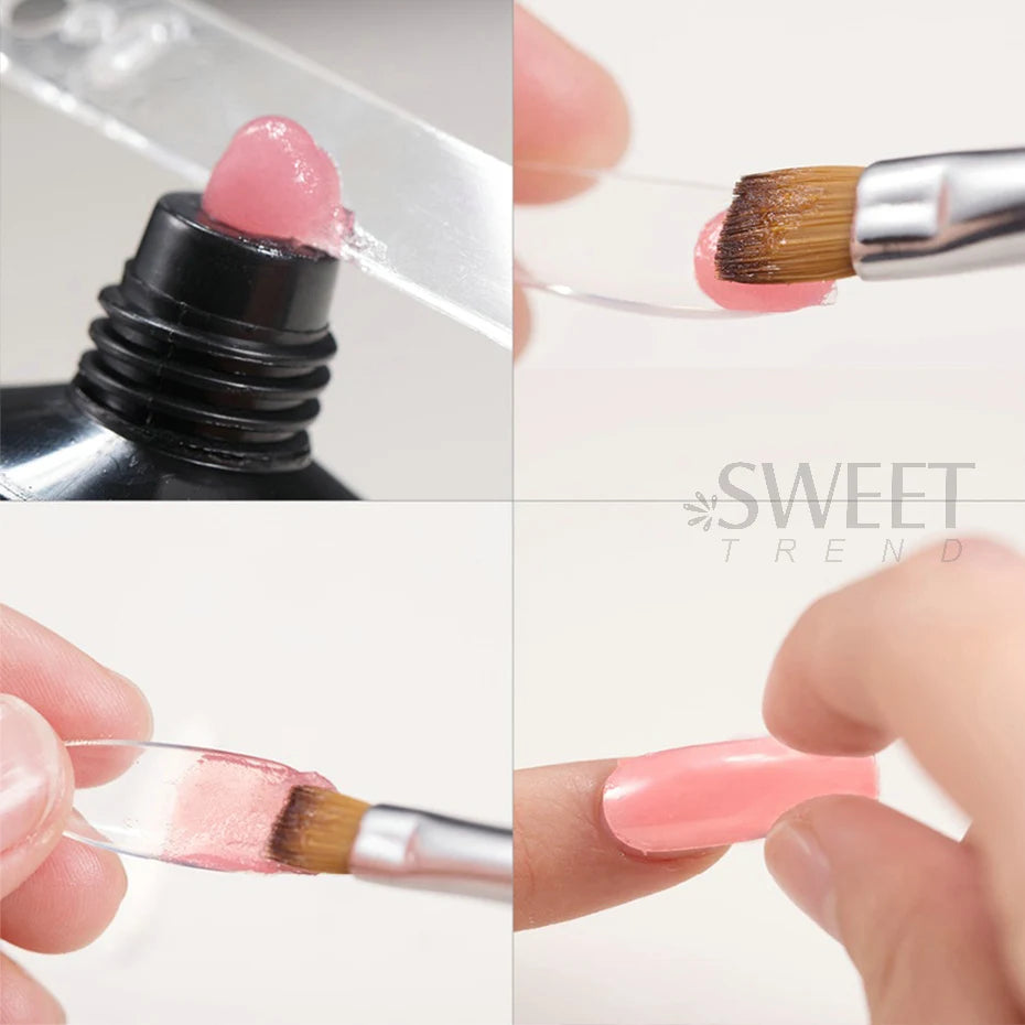 Set Gel Choice Quick Build - Set Complet 15ml Nude