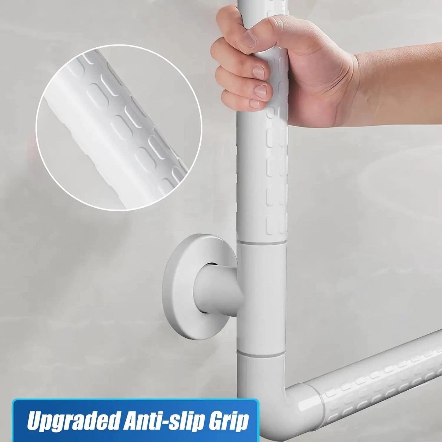 Other Badezimmer-Sicherheitsstange Edelstahl L-Form Wandmontage