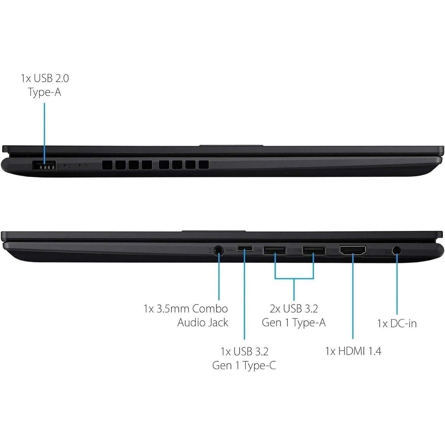 Asus Vivobook 16 Business-Laptop - i7-1355U, 40GB, 2TB