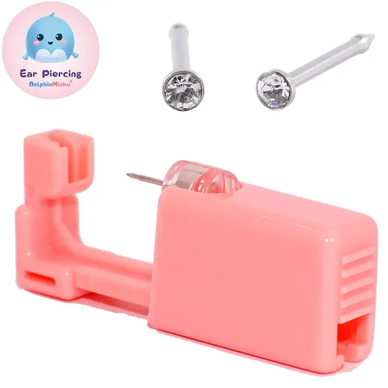 Disposable Self Nose Piercing Gun Self Nose Piercing Gun Kit Safety Nose Piercing Gun Kit Tool