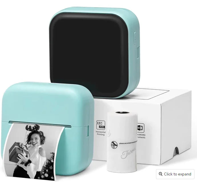 Thermal-Drucker 2025: Phomemo M02X Mini-Inkless - 53/15/25mm Pocket Collection